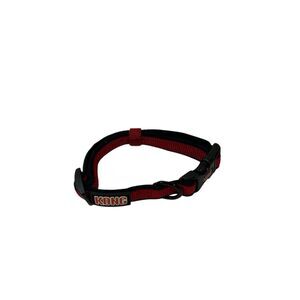 Kong pet collar small red black‎
